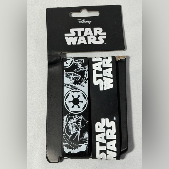 Star Wars Other - Disney Star Wars Rubber Bracelet Set Wristbands Silicone Darth Vader Empire New